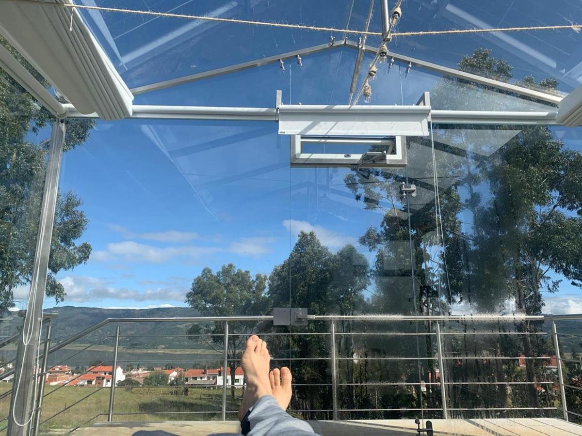 Glamping Cristal Hotel Guatavita Exterior foto