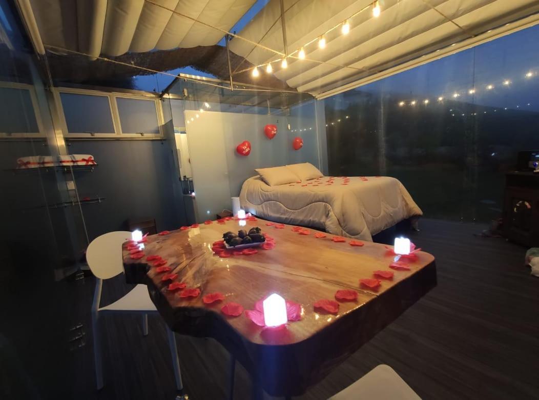 Glamping Cristal Hotel Guatavita Exterior foto