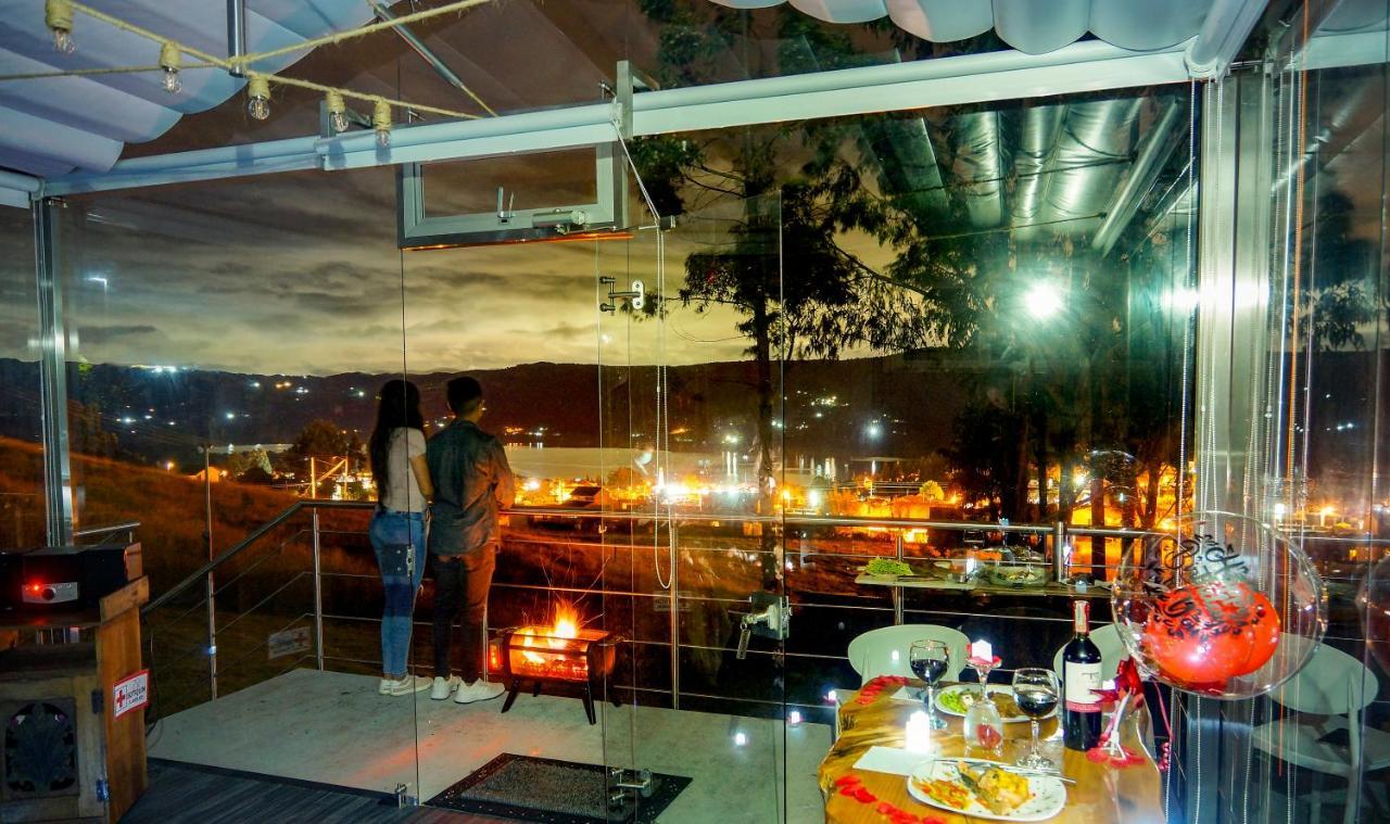 Glamping Cristal Hotel Guatavita Exterior foto